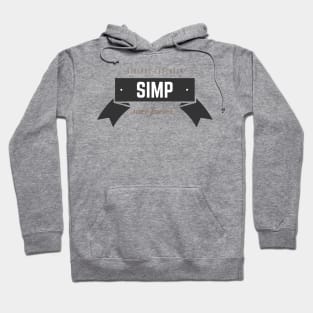 Virtual youtuber simp logo retro Hoodie